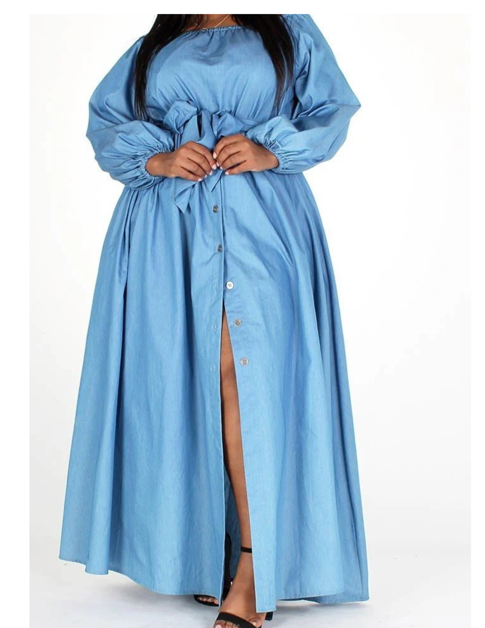 Off The Shoulder Maxi Dress