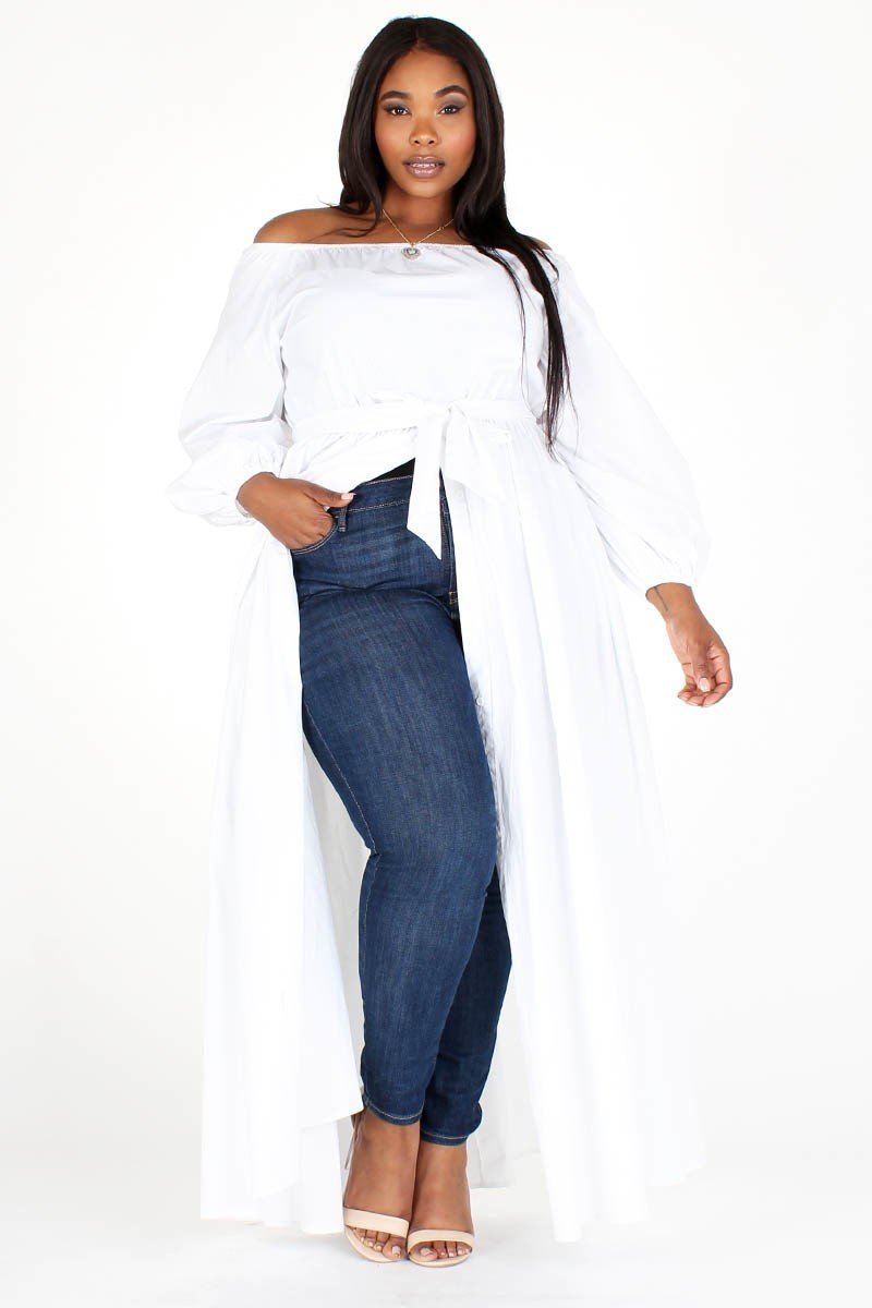 Off The Shoulder Maxi Dress